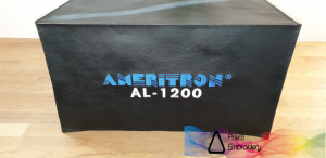 Ameritron AL-1200 Dust cover by prismembroidery www.prismembroidery.co.uk