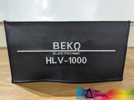 Benko ELEKTRONIK HLV-1000 Radio dust cover by prism www.prismembroidery.co.uk