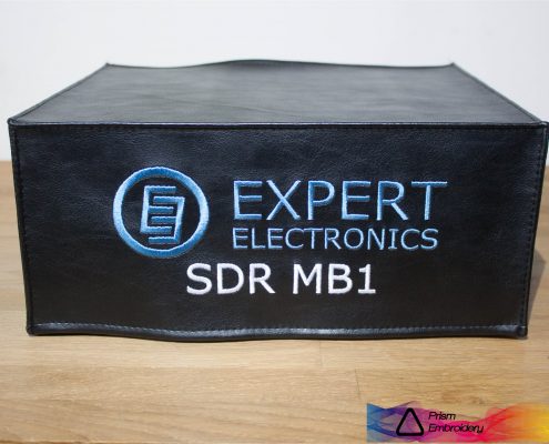 Expert_Electronics_SDR_MB1_DXCover_PrismEmbroidery DX Covers radio dust cover for the Expert Electronics SDR MB1