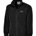 Black Full Zip Fleece Jacket