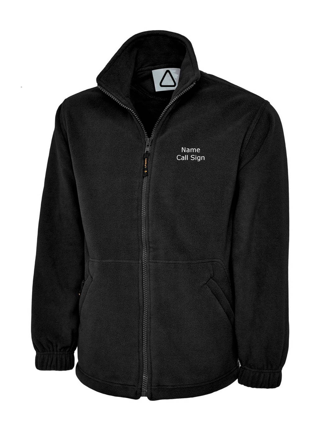 Full Zip Fleece with your Name and Call Sign Prism Embroidery