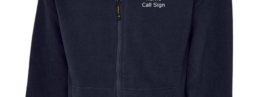 Full Zip Fleece Jacket Navy