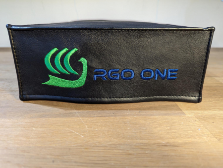 RGO One Radio dust cover by prism www.prismembroidery.co.uk