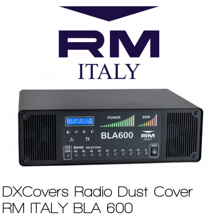 RM ITALY BLA 600 Linear Amplifier DX Cover www.prismembroidery.co.uk