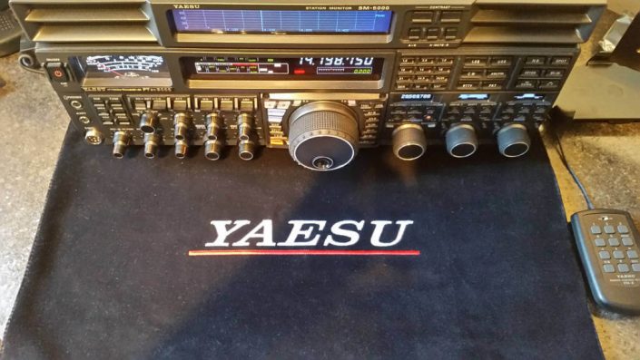 Yaesu FTDX5000MP Shack Mat DX Covers Radio dust cover