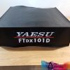 Yaesu FTDX101D Radio dust cover by DX Covers PrismEmbroidery