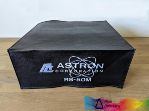 astron rs-50_500 Astron RS-50M Radio dust cover by prism www.prismembroidery.co.uk