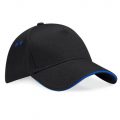 black/royal blue baseball capp