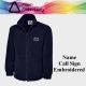name and call sign embroidery