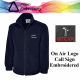 ham radio callsing fleece www.prismembroidery