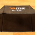 DX Covers radio dust cover for the Yaesu FT-2000D