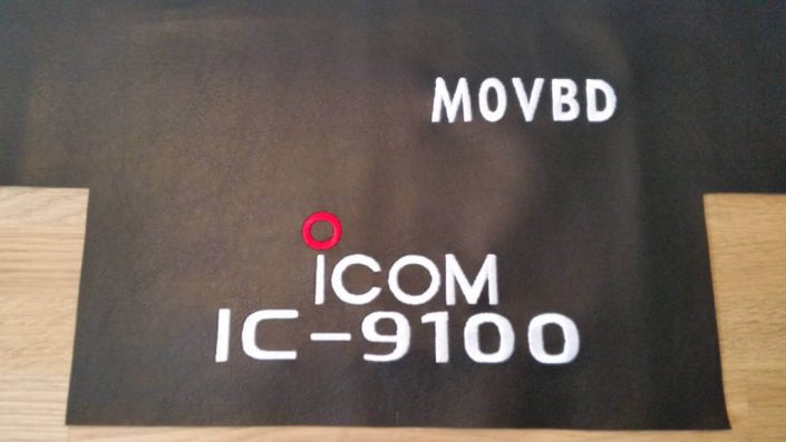 Icom IC-9100 DX Covers Radio dust cover being made