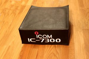 DX Covers radio dust cover for the ICOM IC-7300