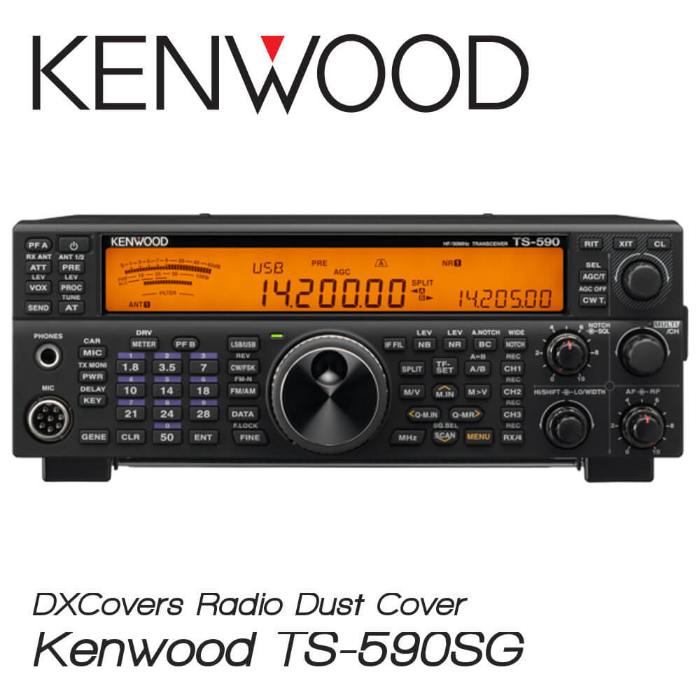 thumbnail interactive-video image 1 of Dust Cover For Kenwood TS-870S Signature Series Amateur Radio 1 of 6