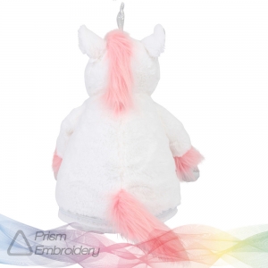 Unicorn soft toy for embroidery back