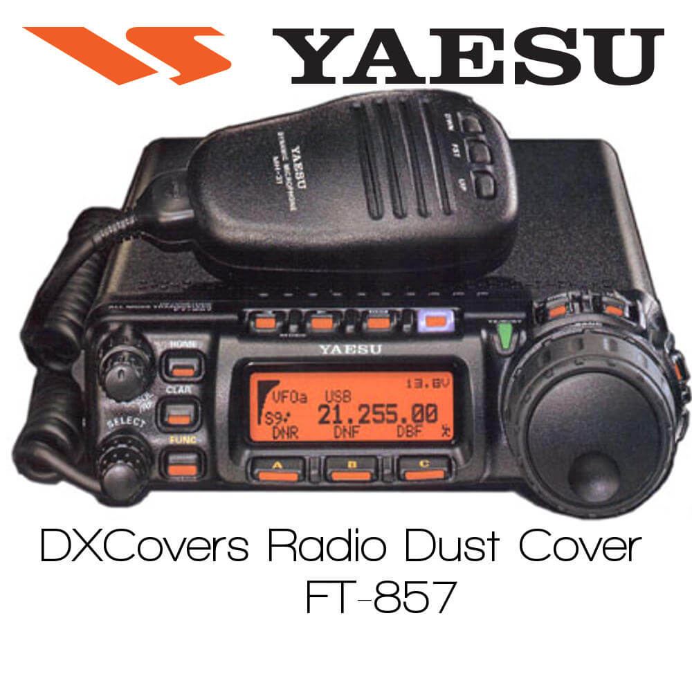 Yaesu FT 857 DX Covers radio dust cover – Prism Embroidery