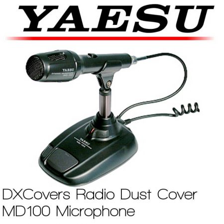 PrismYaesu MD-100 microphone cover Prism Embroidery Radio Dust Covers shop logo